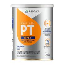 Whey Protein PT Prodiet Sem Sabor 300g Whey Protein PT Prodiet Sem Sabor 300g