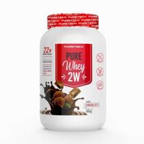 Whey Protein Pure Whey 2w Concentrado E Isolado Pote 900g Whey Protein Pure Whey 2w Concentrado E Isolado Pote 900g