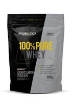 Whey protein puro probiotica refil 900 gramas sabor baunilha