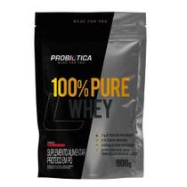 Whey Protein Refil 100% Pure Whey 900g Probiótica - Probiotica