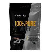 Whey Protein Refil 100% Pure Whey 900g Probiótica - Probiotica