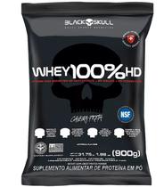 Whey protein refil whey 100% hd chocolate 900g black skull