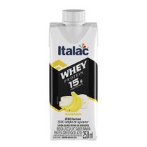 Whey Protein Sabor Banana Sem Açúcar Italac 250ml