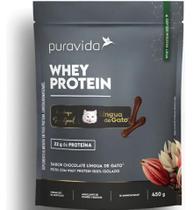 Whey Protein Sabor Chocolate Lingua de Gato 450G
