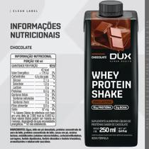 Whey protein shake (250ml) chocolate dux nutrition Whey protein shake (250ml) chocolate dux nutrition