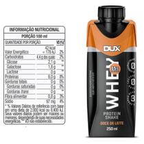Whey protein shake (250ml) chocolate dux nutrition