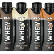 Whey protein shake dux 250ml - 4 sabores