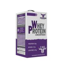 Whey Protein Stronghorn 2kg 100 Concentrado Caixa Refil 32g Proteína Nutrição Saboroso Qualidade