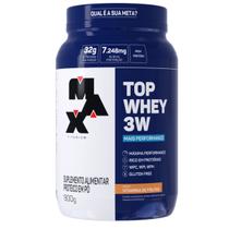 Whey Protein Top Whey 3W + Performance Pote 900g - Max Titanium