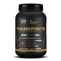 Whey Protein Touro Forte 900gr Bcaa Glutamin 28gr proteina isolada soro do leite Alisson Nutrition