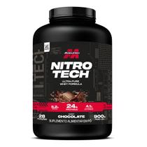 Whey Protein Ultra Pure MuscleTech 2lb 100% Nitro Tech Sabor:Chocolate