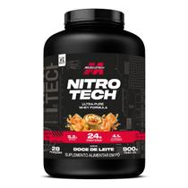 Whey Protein Ultra Pure MuscleTech 2lb 100% Nitro Tech Sabor:Doce de Leite