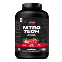Whey Protein Ultra Pure MuscleTech 2lb 100% Nitro Tech Sabor:Morango