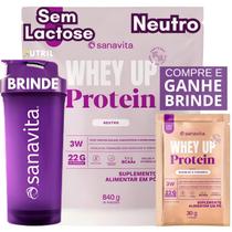 Whey Protein UP SANAVITA 3W Isolado Concentrado Hidrolisado COQUETELEIRA Suplemento de Proteína com BCAA Whey Protein UP SANAVITA 3W Isolado Concentrado Hidrolisado COQUETELEIRA Suplemento de Proteína com BCAA
