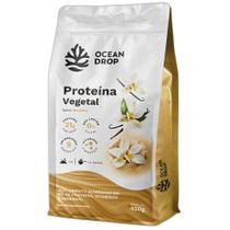 Whey Protein Vegano 9 Aminoacidos 450g Baunilha - Ocean Drop