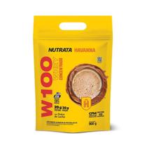 Whey Protein W100 Concentrado Havanna Refil 900g Nutrata Whey Protein W100 Concentrado Havanna Refil 900g Nutrata