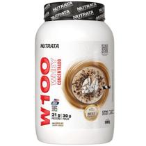 Whey protein w100 pote 900g chocolate com coco nutrata