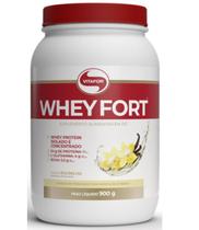 Whey Protein Whey Fort Vitafor 900g Bcaa 5,5g L-Glutamina 4g