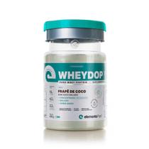 Whey Protein WHEYDOP 3W Sabor Frapê de Coco elementoPuro 900g Whey Protein WHEYDOP 3W Sabor Frapê de Coco elementoPuro 900g