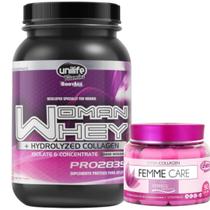 Whey Protein Woman 900G + Colágeno Verisol Skin Care