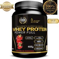 Whey Protein Wpc Bcaa Low Carb 900 Gramas Command Force
