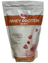 Whey Protein WPC Vitafor 900 g Sabor Morango