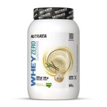 Whey Protein Zero Lactose 900g - Creme de Baunilha - Nutrata