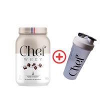 Whey Protein Zero Lactose 907g Mousse de Chocolate Coqueteleira Chef Whey