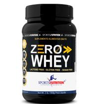 Whey Protein Zero Lactose Glúten e Açúcar - 908g Sports Nutrition