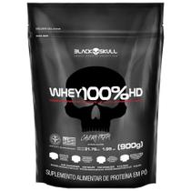 Whey Refil 100% Hd - 900g - Black Skull
