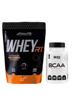 Whey RT Concentrado Fullife + BCAA 60 Capsula