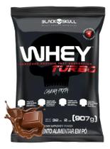 Whey Turbo Pouch 907g Black Skull