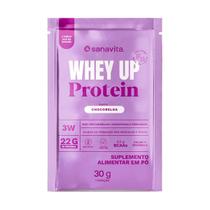 Whey Up Protein 3W Sabor Chocobelga CX/20 Sachês Sanavita Whey Up Protein 3W Sabor Chocobelga CX/20 Sachês Sanavita
