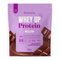 Whey UP Protein Sanavita Sabor Chocobelga 3W com 22g de Proteína Sachê 900g