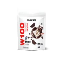 Whey w100 nutrata 900g refil - cookies e cream