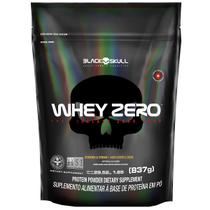Whey zero black skull refil - 837g (whey protein isolado)