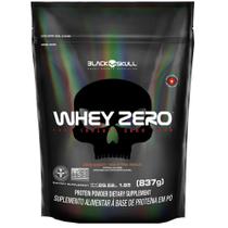 Whey Zero Isolado Black Skull Refil 837G Whey Protein Isolado