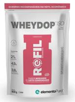 WHEYDOP ISO REFIL 900G - ELEMENTO PURO - Morango com leite condensado WHEYDOP ISO REFIL 900G - ELEMENTO PURO - Morango com leite condensado