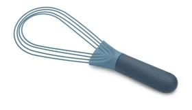 Whisk Joseph Joseph Twist 2 em 1 revestido de silicone dobrável