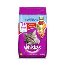 Whiskas dry gatos castrados carne 10,1kg