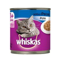 Whiskas Lata 1+ Adulto Peixe Patê 290g Whiskas Lata 1+ Adulto Peixe Patê 290g