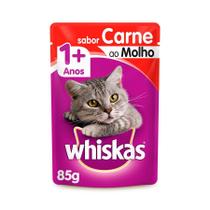 Whiskas Sachê para Gatos Carne ao Molho 85g