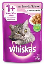 Whiskas Sachê Salmão Ao Molho 85gr - MASTER FOODS