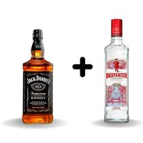 Whiskey Jack Daniel's Old com Befeater 2 unidades de álcool