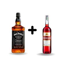Whiskey Jack Daniel's Old com Vermelhão bebidas alcoolicas - In