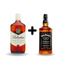 Whiskey Jack Daniel's Old No.7 Tennessee com Balantines