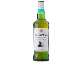 Whisky Black e White Escocês 8 anos 1 Litro Whisky Black e White Escocês 8 anos 1 Litro