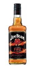 Whisky Bourbon Jim Beam Fire 1L