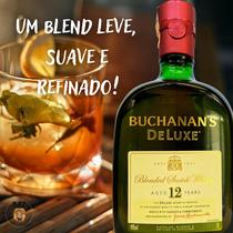 Whisky Buchanan's Deluxe 12 Anos Com Caixa E Selo Original 750 Ml
