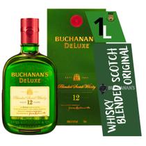 Whisky Buchanan's Deluxe 12 Anos Com Selo E Caixa 1000 Ml